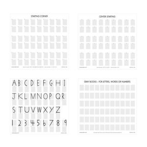 Handwriting Without Tears Block Paper - 8 1/2 x 11 inches - Set of 104 Sheets - Gray