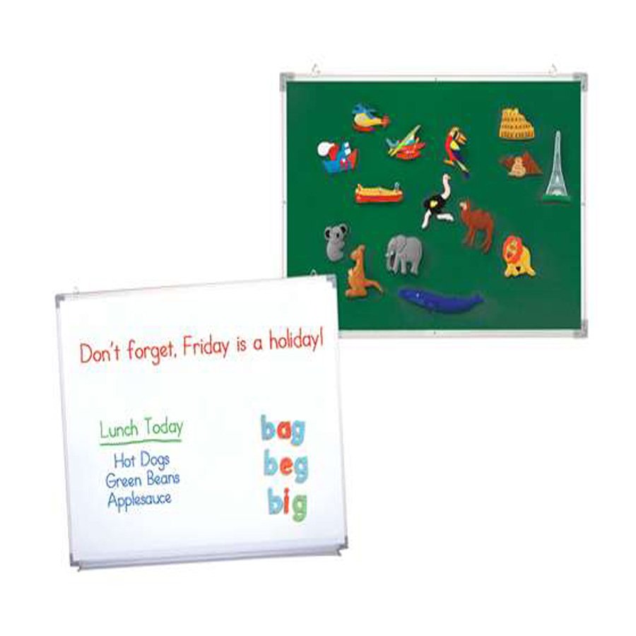 Educational Insights 3-in-1 Board, Dry-Erase, Felt and Magnetic Surface