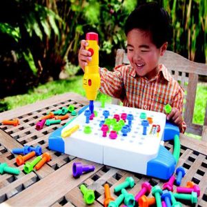 Educational Insights Design and Drill Take-Along Tool Kit, 66 Pieces
