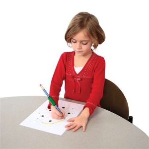 Abilitations Big Weighted Pencils, Set of 15 Pencils Weights and O Rings, Assorted Colors