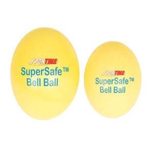Sportime 5-1/2 in SuperSafe Bell Ball, Yellow