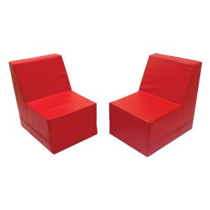 ECR4KIDS Softzone Soft Youth Chair, Pack of 2