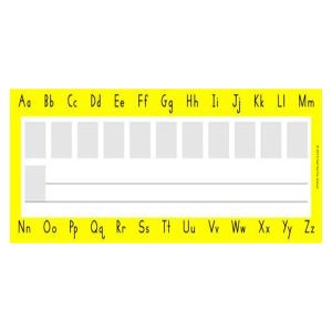 Handwriting Without Tears Name Plate - PreK - 11 X 3-1/2 in, Pack of 30