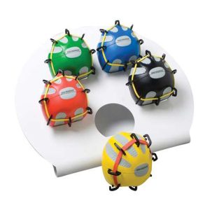 Fabrication Enterprises CanDo Digi-Extend n' Squeeze Exerciser Set with Stand, Large, Set of 5