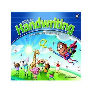 Perfection Learning Benson Handwriting Slant Manuscript Student Book Set, Grade K, Set of 10