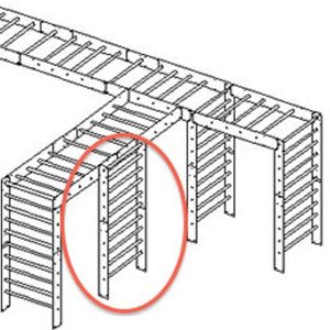 In-FUN-ity Climbing System - Hook On Ladder