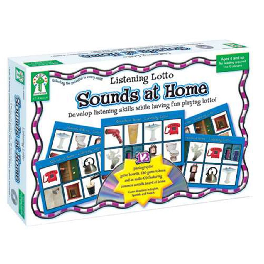Key Education Sounds At Home Listening Lotto Game