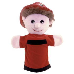 Get Ready Kids Firefighter Hand Puppet