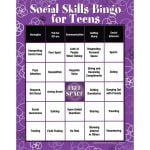 Social Skills Bingo Game for Teens