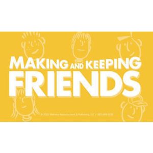 Making and Keeping Friends Cards High School