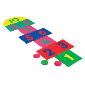 Wonderfoam Foam Hopscotch Mat, Set of 14