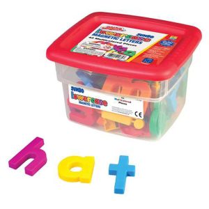Educational Insights Lowercase Magnetic Letters, Multiple Colors, Set of 42