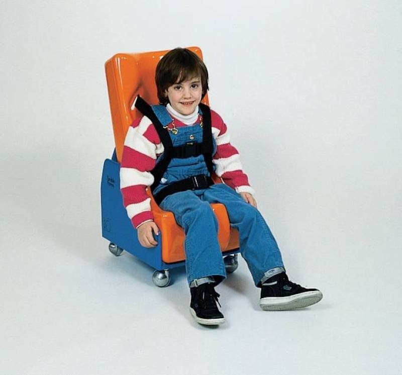 Enhanced Feeder Seat Mobile Base and Seat (Large - Assorted Colors)