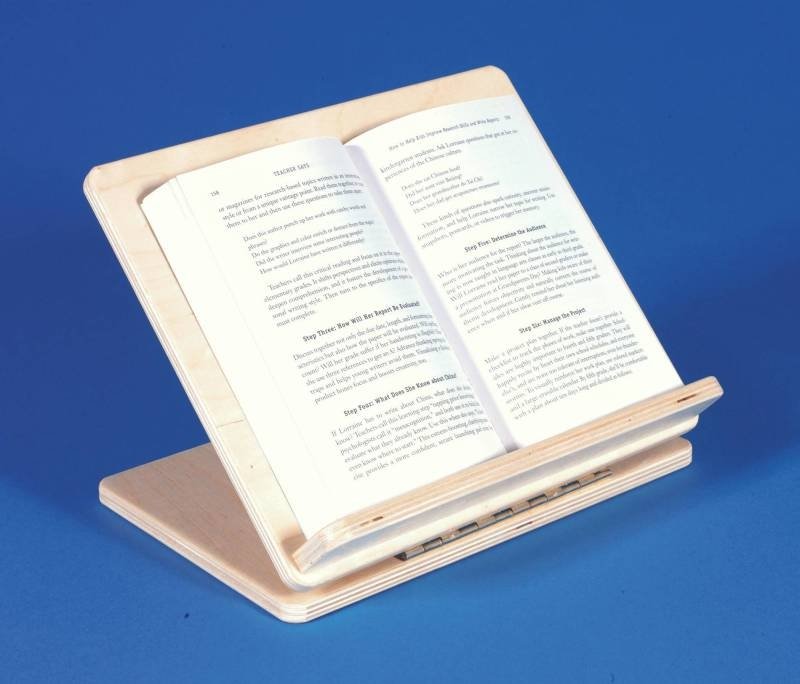 Wooden Slant Board Book Buddy - 9 x 12