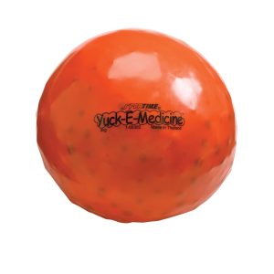 8.8 lb, 8-1/2 in Yuck-E-Medicine Ball, Orange