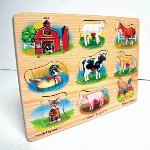 Farm Animal Sound Puzzle - Melissa & Doug