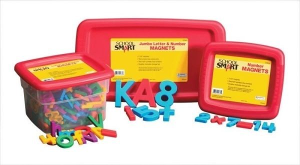 Regular Magnetic Letters and Numbers Set