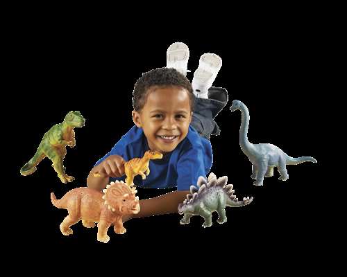 Learning Resources Assorted Jumbo Dinosaurs, Set of 5