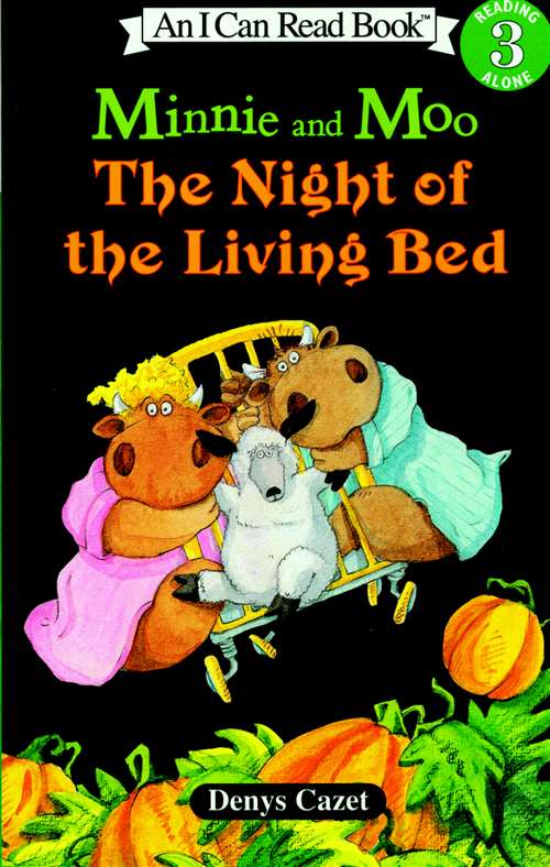 Live Oak Media Minnie and Moo The Night of the Living Bed Books and CD Set, Set of 4 Books with CD