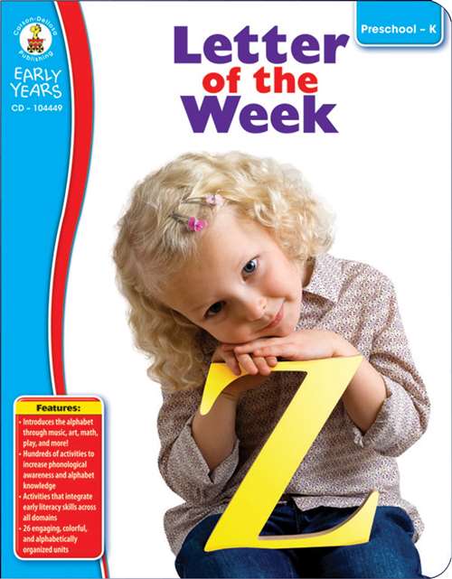 Carson-Dellosa Early Years letter of the Week