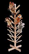 Whitney Brothers Puppet Tree Organizer, 20 X 48 X 20 in, Maple