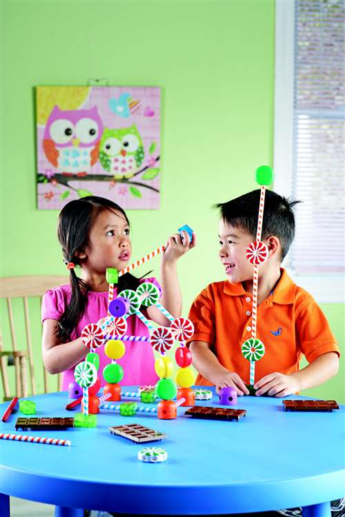 Learning Resources Candy Construction Set, 92 Pieces