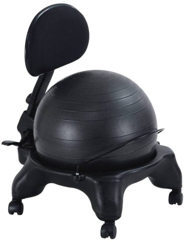 Aeromat Adjustable Fit Ball Chair (21 x 22 x 32 to 34")