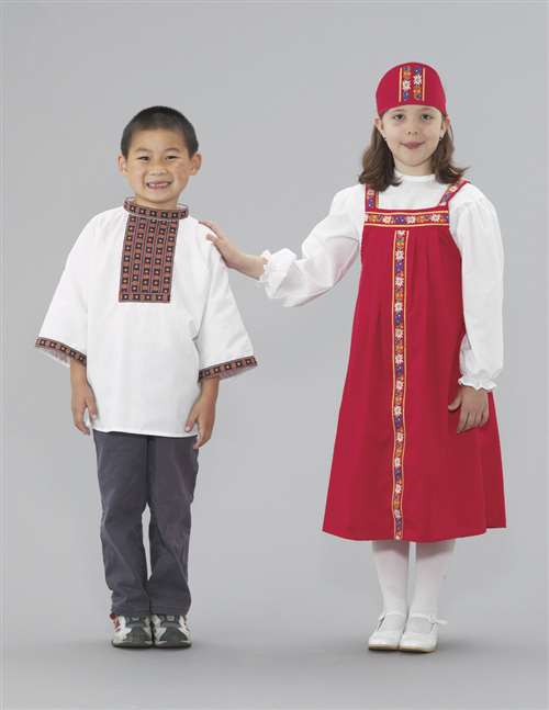 Children's Factory Russian Girl Costume