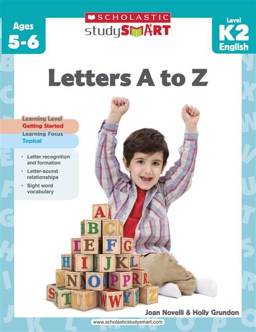 Scholastic Study Smart Letters A to Z, Ages 5 to 6