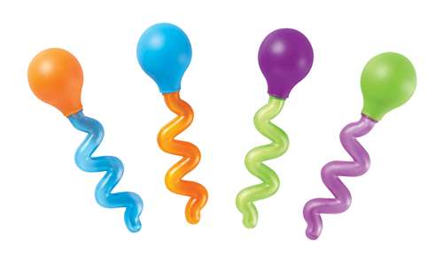 Learning Resources Twisty Droppers, Set of 4