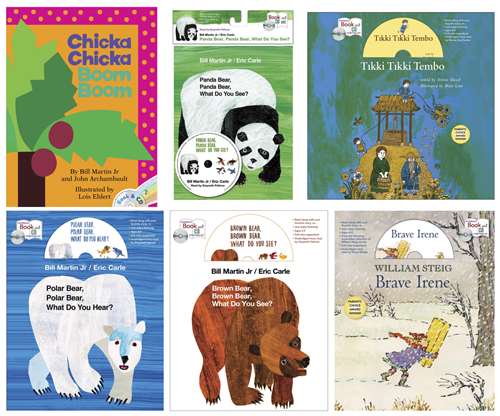 Childcraft Favorite Authors Read-Along Book Set, Set of 6