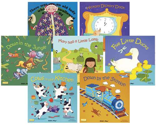 Childcraft Classic Big Book Set 2 with CD Set, 17 x 17 in, Set of 8