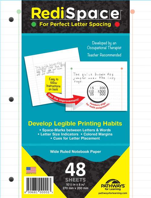 Notebook Filler Paper, 8 x 1/2 in