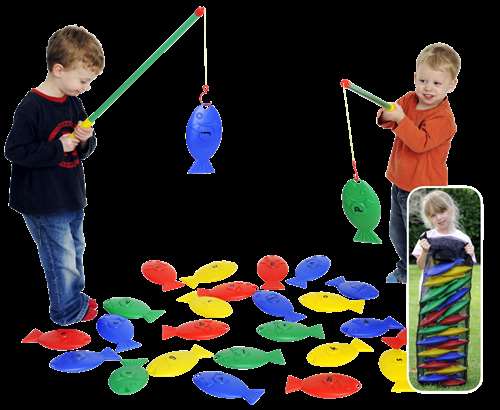 Educational Advantage Giant Fishing A-Z, Set of 29