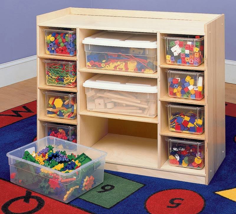 Mixed Tray Storage (8 White Assorted Color & 3 See View Trays)