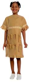 Children's Factory Native American Girl Multi-Cultural Costume