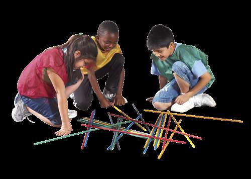 School Specialty Pick-Up Sticks Game Set, Set of 24