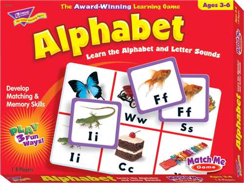 Trend Alphabet Match Me Game