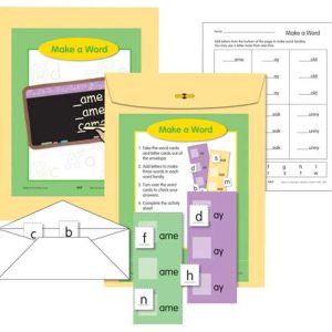 Evan Moor Take It to Your Seat Phonics Centers, Grades K to 1