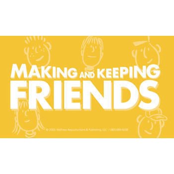 Making and Keeping Friends Cards High School