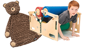 weighted sensory and deep pressure equipment