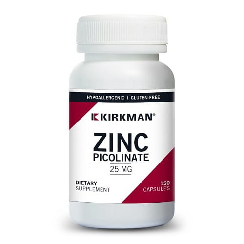 Zinc Picolinate 25 mg - Hypoallergenic - 150 Count