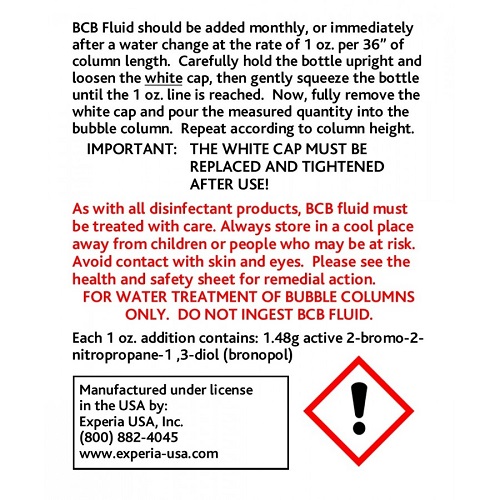 BCB Bubble Tube Water Treatment Fluid - Image 2