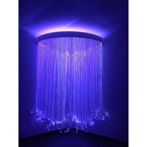 Fiber Optic Corner Shower - IRiS w/ iConverter