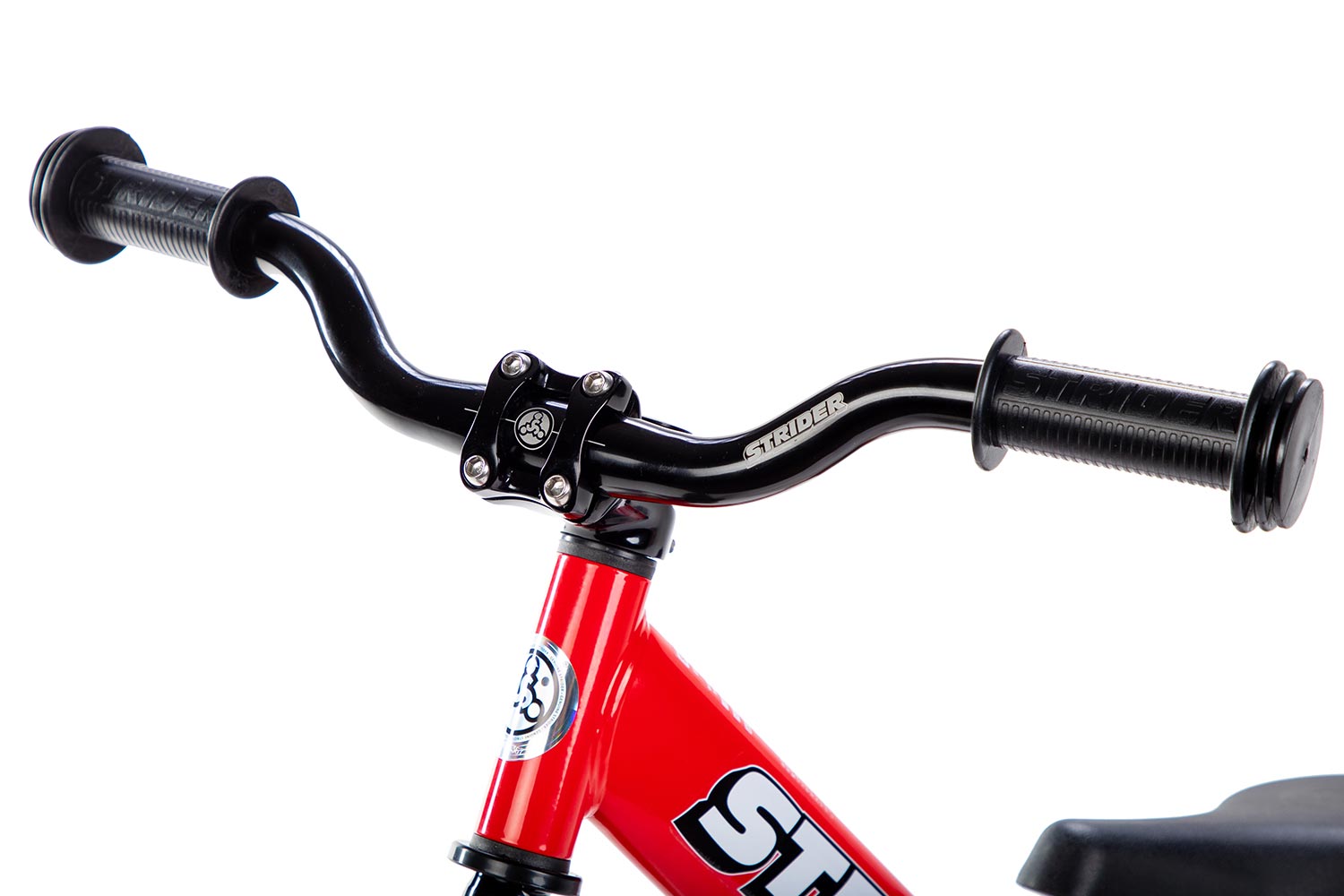 STRIDER ALUMINUM RISER HANDLEBAR WITH GRIPS