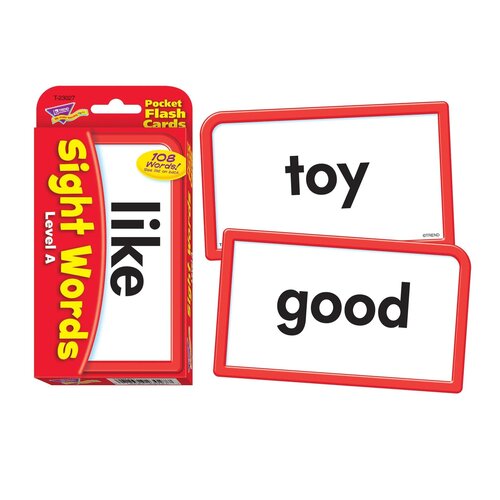 Sight Words Level A Pocket Flash Cards - Image 2
